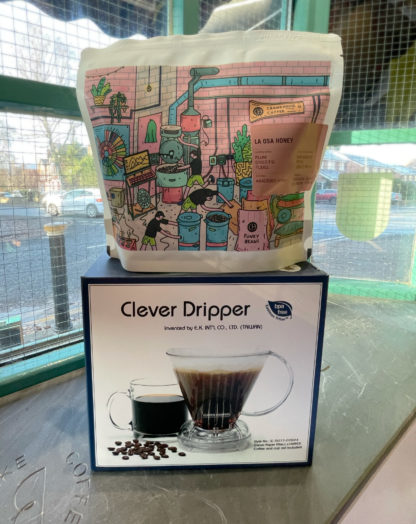 Clever Dripper and coffee